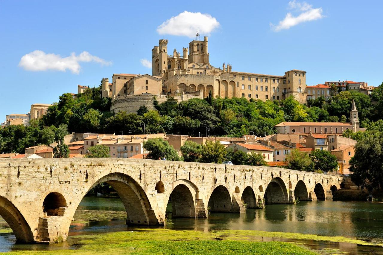 "Le Patio"-Meuble De Tourisme 3 Etoiles -Residence "Les Logis De Beziers"-Garage Optionnel-Coeur De Ville-Plages A 16Km ! Екстериор снимка